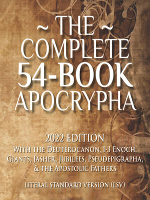 cover image of The Complete 54-Book Apocrypha